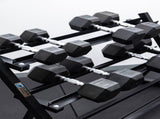 4 Pairs Hex Dumbbells PLUS Dumbbell Rack V1012-CF5HDB100DBR110
