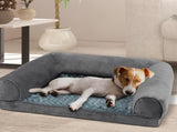 PaWz Pet Bed Sofa Dog Beds Bedding Soft M Grey Medium PT1027-M-GY_NZ