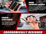 Hand Grip Strengthener,Grip Strength Trainer,22-132 Lbs Adjustable Resistance Forearm Exerciser V1192-AZ-W-31913