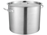 Stainless Steel Stockpot, 42 Quart Large Cooking Pots, Multipurpose Cookware Sauce Pot with Lid & V952-TGFHDB30442QTKOM5V0