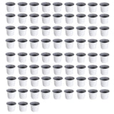 75 Pcs Plastic Plant Flower Pot Nursery Transplanting Pot Seeds Container Garden Decoration V1294-YM0523-10317349