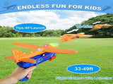 3 Pack Airplane Launcher Toys,13.2' LED Foam Glider Catapult Plane Toy for Boys,2 Flight Modes V1370-AZ4-08368