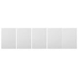 5Pcs Aluminum Alloy Sublimation Blank Sheets Metal Signs for Home and Office Use V1370-AZ4-17077