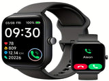 Smartwatch, men's and women's, 4.95cm fitness tracker, supports answering/making calls, wireless V1102-HESB-004