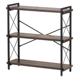 VEVOR Metal Bookshelf Rustic Bookshelf 3-Tier for Living room Bedroom & Office V952-JSSJZFXJSM3CACNDMV0