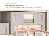 Refined Organization The Artistry of Minimalist Storage V1107-CWH0012-ASH GREY