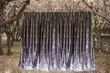 Large Thick Velvet Curtains Stunning Flocking 580x270cm+Hook Pinch Pleat Silver Grey V702-V702-CNY8-2-NB-GRAY