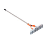 Thatch Rake 14.7 Inch Carbon Steel Stainless Steel Robust Lawn Dethatcher Rake with Handle for V1294-YM0901-3111240229711
