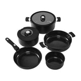 Resto Cookware Set 8PCS Black DS-RE95800