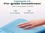 Gray Vaydeer Ergonomic Mouse Pad with Cushioned Wrist Rest and Smooth Tracking Surface V1347-890-BLU-60798