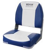 Boat Seat, 480 mm Low Back Boat Seat, Folding Boat Chair with Thickened Sponge Padding and Hinge, V952-ZDCZYDKB1J008NUH0V0