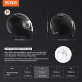 VEVOR Unmasked Motorcycle Helmet Motocross Helmet with Bluetooth Communication V952-MTCJMKOZBMMHRIFXEV0
