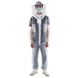 Anti Bee Biting Transparent One Piece Nylon Mesh Beekeeping Suit Bee Clothing Clothes Supplies V1294-YM0901-3111200064612