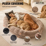 Human Dog Bed 1825x1220x254 mm Human Size Dog Bed Washable Faux Rabbit Fur V952-RLGCQBWTYXDMQBXROV0