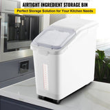 VEVOR Ingredient Storage Bin, 11.4 Gallon Capacity Shelf Ingredient Bin, 280 Cup Flour Bins on V952-SLMTBDDWC50LYW8LNV0