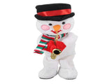 Electric Music Christmas Toy Doll 8 Songs Continuous Play Dancing Singing Glowing Swinging Plush Toy V1294-YM0718-3115220091913