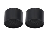 6PCS Furniture Leg Extender Plastic Round 4in Rise Black Furniture Risers for Home Office Sofa V1294-YM3114220090611-0421