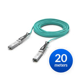 Ubiquiti 10 Gbps Long-Range DAC, 20m Length, Long-range SFP Direct Attach Cable w 10 Gbps Maximum V1202-V2-NHU-UAC-AOC-SFP10-20