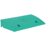 9cm Thickness Portable Curb Ramp Plastic Threshold Ramp for Driveway Car Supplies Green V1294-YM0901-3111210196111