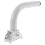 Adjustable Antenna Mount White Iron Wall-Mounted Bracket for Easy Install V1366-AZ2-W-18725