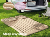Weisshorn Car Mattress 175x130 Inflatable SUV Back Seat Camping Bed Beige CB-MT-175X130-BG