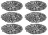 20Pcs Stainless Steel Scrubber Steel Wire Ball Dish Bowl Pot Scouring Brush Kitchen Cleaning Tool V1294-YM0718-3118200270611