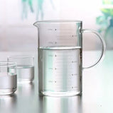 Large 1000ml Clear Borosilicate Glass Measuring Cup with Direct Fire Heat Resistance V178-59229