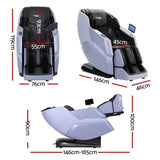 Livemor 4D Massage Chair Electric Recliner Home Massager Miraj MASCHR-4D-MIRAJ-BK