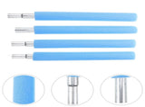 SWETRACE 4 Trampoline Poles Steel Foam Replacement Parts 1Set 19.06X1.57X1.57in V1189-LWWAL-20260327-03714
