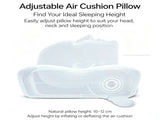 Blue Airbag Adjustable Cervical Neck Support Pillow - All Reason High Resilient Ergonomic Bed V888-ELOSUNG55132-1