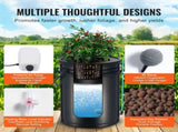 DWC Hydroponics Grow System Deep Water Culture with Top Drip 2 Buckets V952-SSSPXT2T8INK25VV5V3