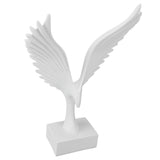 Resin Eagle Figurine Home Decor Abstract Eagle Wing Statue Sculpture Ornament Crafts Office Desk V1294-YM0901-3115240054612
