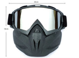 Copper Flower Frame Mercury Piece Sleek Black Full-Face Snow Goggles with Mirror Lens - Ultimate V888-ELOSUNG46665