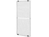 3 Packs Grid Wall Panels, 610 x 1828 mm Wire Grid Panels Display Rack, Wall-Mounted Art Display V952-BGWGQ7080INC1MICW001V0