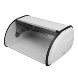 Iron Bread Bin Durable Bread Storage Container Mirror Polished Bread Bin Storage Case for Home Shop V1294-YM0703-3117230095912