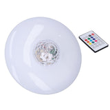 LED Projection Light Bluetooth Lamp Dynamic Ripple Effect E27 RGB Remote Control 24W 85265V V1294-YM0715-3119210311311
