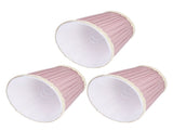 3PCS Cloth Lamp Shade E14 ClipOn Lampshade for Candle Chandelier Wall Lamp Table Light Indoor V1294-YM0710-3119210189712
