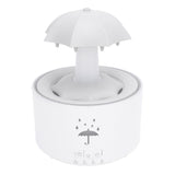 Rotating Umbrella Humidifier 300ML Water Drip Effect Aromatherapy Essential Oil Diffuser with 7 LED V1294-YM0901-3113240334211