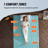 Mattress Topper, Queen Size, 50.8 mm Thickness, Memory Foam Mattress Pad, Cooling Gel Infusion, V952-JYHMD6080INCJRGHRV0