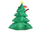 Dog Bite Old Man's Christmas Tree LED Growing Inflatable Christmas Tree for Outdoor Grden Yard AU V1294-YM3115220106313-0421