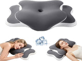 Ergonomic Cervical Neck Support Pillow, Memory Foam Contour Bed Pillow for Side Sleepers and Neck V1189-LC-AMZ-00274