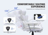 Reclining Office Chair with Footrest, Heavy Duty PU Leather Wide Office Chair, Big and Tall V952-LBYZXKPGDJT0U1Z5NV0