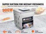 DZ-400/2E Automatic Extra Deep Vacuum Sealer Food Vacuum Sealing Packing Machine 220V V952-DZ-400-2EJS200BZJV3