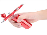 0.3mm Mini Air Compressor Spray Airbrush Set 7CC Capacity V1294-YM0727-JY13721
