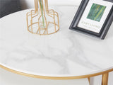 Set of 2 Sintered Stone Nesting End Tables V767-JJ-XZ196
