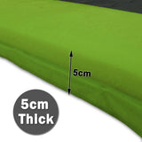 Double Self Inflating Mattress Sleeping Mat Air Bed Camping Hiking Joinable - green V610-SELMATS8573-GR-DOU