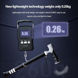 Lightweight Foldable Walking Cane Adjustable Dual-Mode Stick 0.26kg, Portable for V1107-CS-DSZ