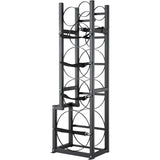 Refrigerant Tank Rack, with 1 x 50lb, 2 x 30lb and Other 3 Small Bottle Tanks, Cylinder Tank Rack V952-QPCFJ380MM30YZUVTV0