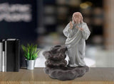 Ceramic Incense Holder Censer Smoke Backflow Incense Burner Decor Ornament V1294-YM0901-JY24724-01