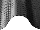 Garage Floor Roll, 1.22 x 7.62 m Garage Flooring Mat, 3 mm Thickened Rubber Diamond Plate Floor V952-XJJZCKDDXJ42VDDB8001V0